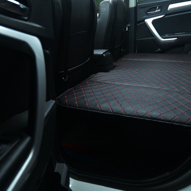 Buy Universal Diamond Car Bed - Non-Inflatable Black and Red Stitching Luxury Leather Diamond Car Bed Mattress UK Buy Universal Diamond Car Bed - Non-Inflatable Black and Red Stitching Luxury Leather Diamond Car Bed Mattress UK