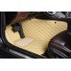 Buy Beige Luxury Leather Diamond Car Floor Mats UK Buy Beige Luxury Leather Diamond Car Floor Mats UK