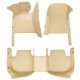 Buy Beige Luxury Leather Diamond Car Floor Mats UK Buy Beige Luxury Leather Diamond Car Floor Mats UK