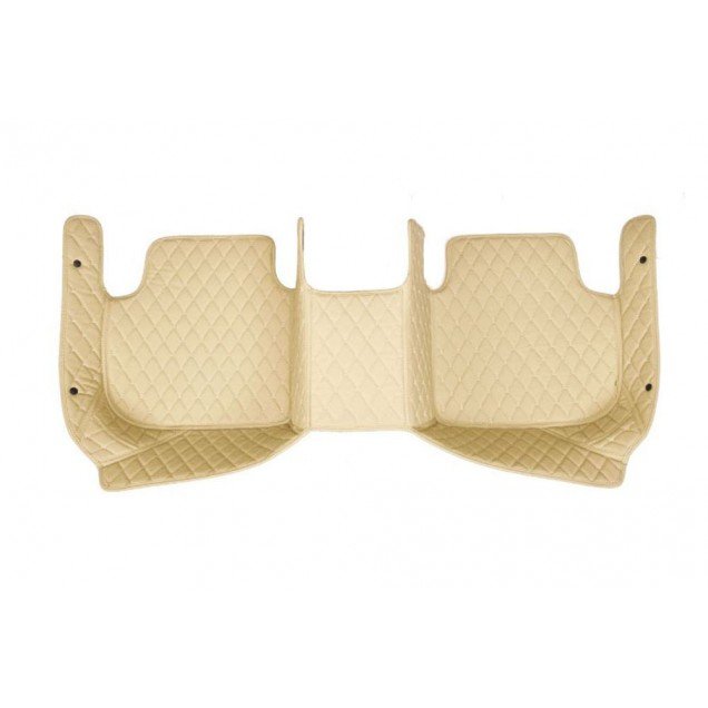 Buy Beige Luxury Leather Diamond Car Floor Mats UK Buy Beige Luxury Leather Diamond Car Floor Mats UK