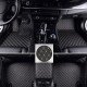 Buy Black and Beige Stitching Luxury Leather Diamond Car Floor Mats UK Buy Black and Beige Stitching Luxury Leather Diamond Car Floor Mats UK