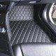 Buy Black and Beige Stitching Luxury Leather Diamond Car Floor Mats UK Buy Black and Beige Stitching Luxury Leather Diamond Car Floor Mats UK
