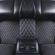 Buy Black and Beige Stitching Luxury Leather Diamond Car Floor Mats UK Buy Black and Beige Stitching Luxury Leather Diamond Car Floor Mats UK