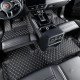 Buy Black and Beige Stitching Luxury Leather Diamond Car Floor Mats UK Buy Black and Beige Stitching Luxury Leather Diamond Car Floor Mats UK