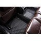 Buy Black and Black Stitching Luxury Leather Diamond Car Floor Mats UK Buy Black and Black Stitching Luxury Leather Diamond Car Floor Mats UK