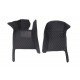 Buy Black and Black Stitching Luxury Leather Diamond Car Floor Mats UK Buy Black and Black Stitching Luxury Leather Diamond Car Floor Mats UK