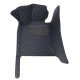 Buy Black and Blue Stitching Luxury Leather Diamond Car Floor Mats UK Buy Black and Blue Stitching Luxury Leather Diamond Car Floor Mats UK