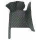 Buy Black and Green Stitching Luxury Leather Diamond Car Floor Mats UK Buy Black and Green Stitching Luxury Leather Diamond Car Floor Mats UK