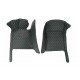 Buy Black and Green Stitching Luxury Leather Diamond Car Floor Mats UK Buy Black and Green Stitching Luxury Leather Diamond Car Floor Mats UK
