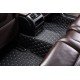 Buy Black and White Stitching Luxury Leather Diamond Car Floor Mats UK Buy Black and White Stitching Luxury Leather Diamond Car Floor Mats UK