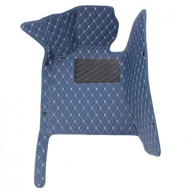 Buy Blue Luxury Leather Diamond Car Floor Mats UK Buy Blue Luxury Leather Diamond Car Floor Mats UK
