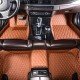 Buy Brown Luxury Leather Diamond Car Floor Mats UK Buy Brown Luxury Leather Diamond Car Floor Mats UK