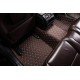 Buy Dark Brown Luxury Leather Diamond Car Floor Mats UK Buy Dark Brown Luxury Leather Diamond Car Floor Mats UK