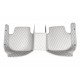 Buy Grey Luxury Leather Diamond Car Floor Mats UK Buy Grey Luxury Leather Diamond Car Floor Mats UK