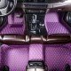 Buy Purple Luxury Leather Diamond Car Floor Mats UK Buy Purple Luxury Leather Diamond Car Floor Mats UK