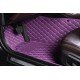 Buy Purple Luxury Leather Diamond Car Floor Mats UK Buy Purple Luxury Leather Diamond Car Floor Mats UK
