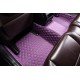 Buy Purple Luxury Leather Diamond Car Floor Mats UK Buy Purple Luxury Leather Diamond Car Floor Mats UK