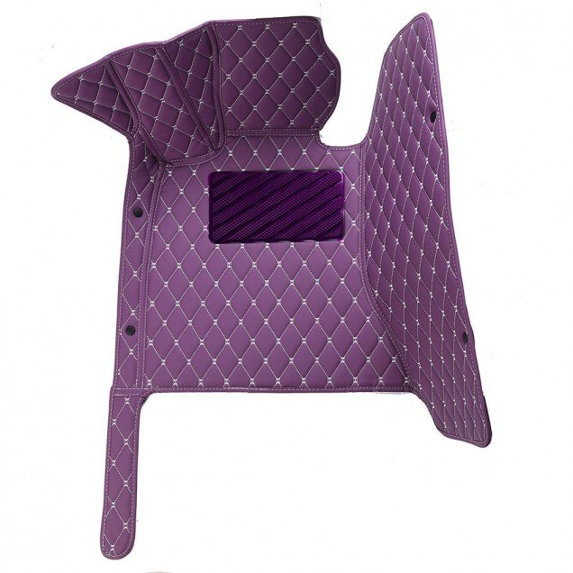 Buy Purple Luxury Leather Diamond Car Floor Mats UK Buy Purple Luxury Leather Diamond Car Floor Mats UK