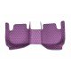Buy Purple Luxury Leather Diamond Car Floor Mats UK Buy Purple Luxury Leather Diamond Car Floor Mats UK