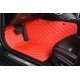 Buy Red Luxury Leather Diamond Car Floor Mats UK Buy Red Luxury Leather Diamond Car Floor Mats UK