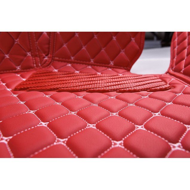 Buy Red Luxury Leather Diamond Car Floor Mats UK Buy Red Luxury Leather Diamond Car Floor Mats UK