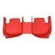 Buy Red Luxury Leather Diamond Car Floor Mats UK Buy Red Luxury Leather Diamond Car Floor Mats UK