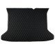 Buy Black and Blue Stitching Luxury Leather Diamond Trunk Base Mats UK Buy Black and Blue Stitching Luxury Leather Diamond Trunk Base Mats UK