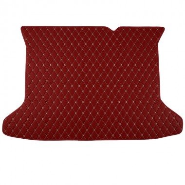 Buy Wine Red Luxury Leather Diamond Trunk Base Mats UK